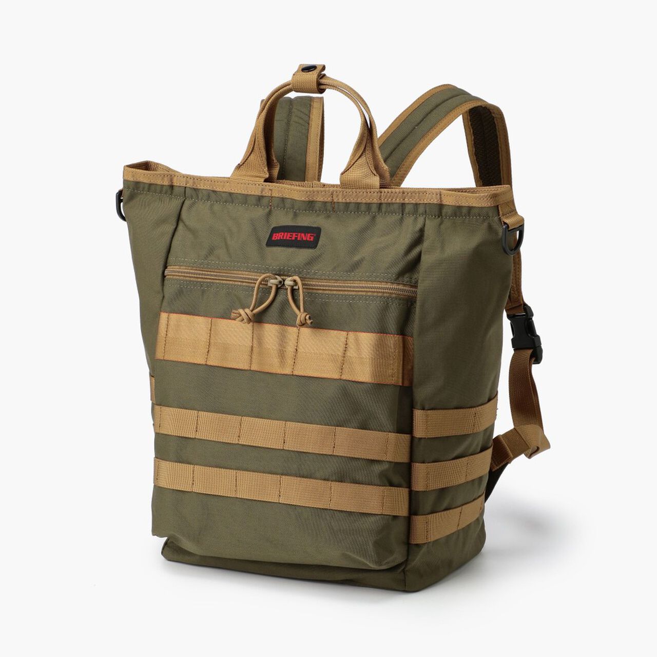 AT-3WAY PACK,Olive x Coyote, large image number 0